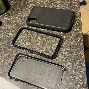 Otterbox Defender pro fir iPhone X  black in color